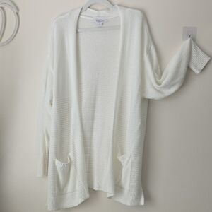 Liz Claiborne White Cardigan